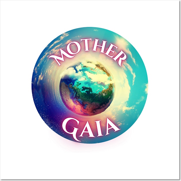 Mother Gaia Wall Art by Mazzlo Shop